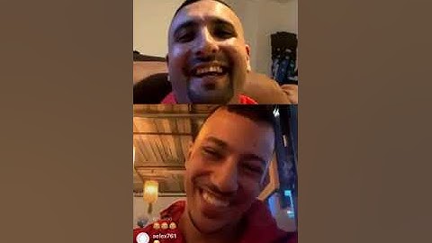 FARID BANG UND SSIO INSTAGRAM LIVESTREAM