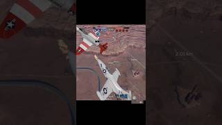 F9F vs F-80C: confused flaps lead to an epic overshoot! #warthundermobile #wtmobile #wtm