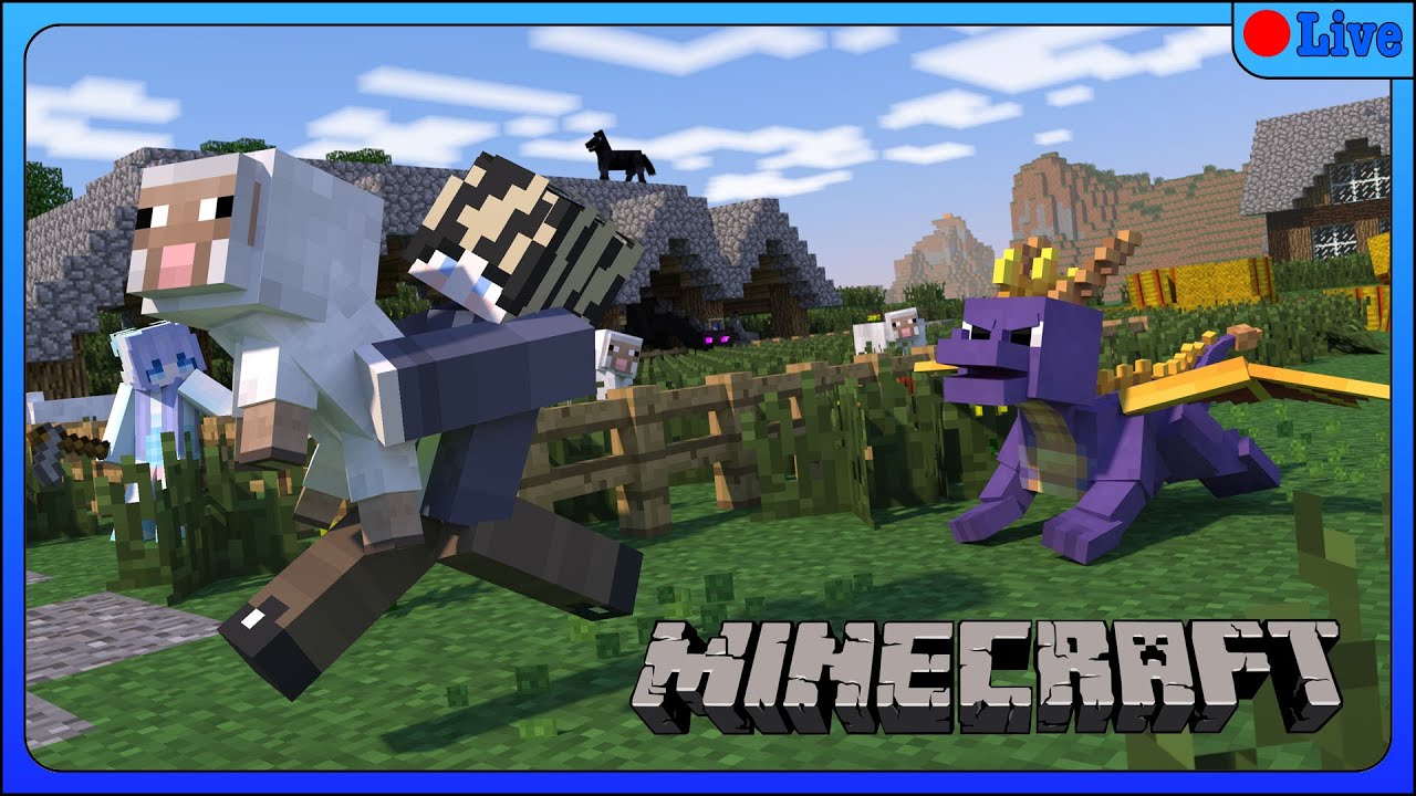 [Live][Minecraft] บ้านเราน่าอยู่ EP3 (ขี้เกียจทำปก) - YouTube