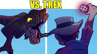 Friday Night Funkin&#39; VS Jurassic Park: T-Rex Breakout (FNF Mod/Hard)