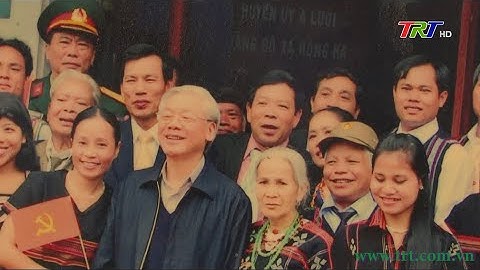 Người dân vùng cao A Lưới bày tỏ tình cảm tiếc thương Tổng Bí thư Nguyễn Phú Trọng