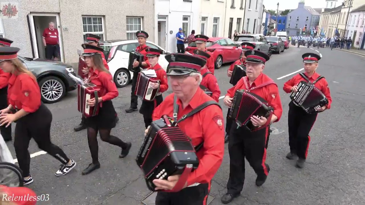 Harbour Star Accordion Band @ Donaghadee F&D's Parade 28/06/25 (4K)