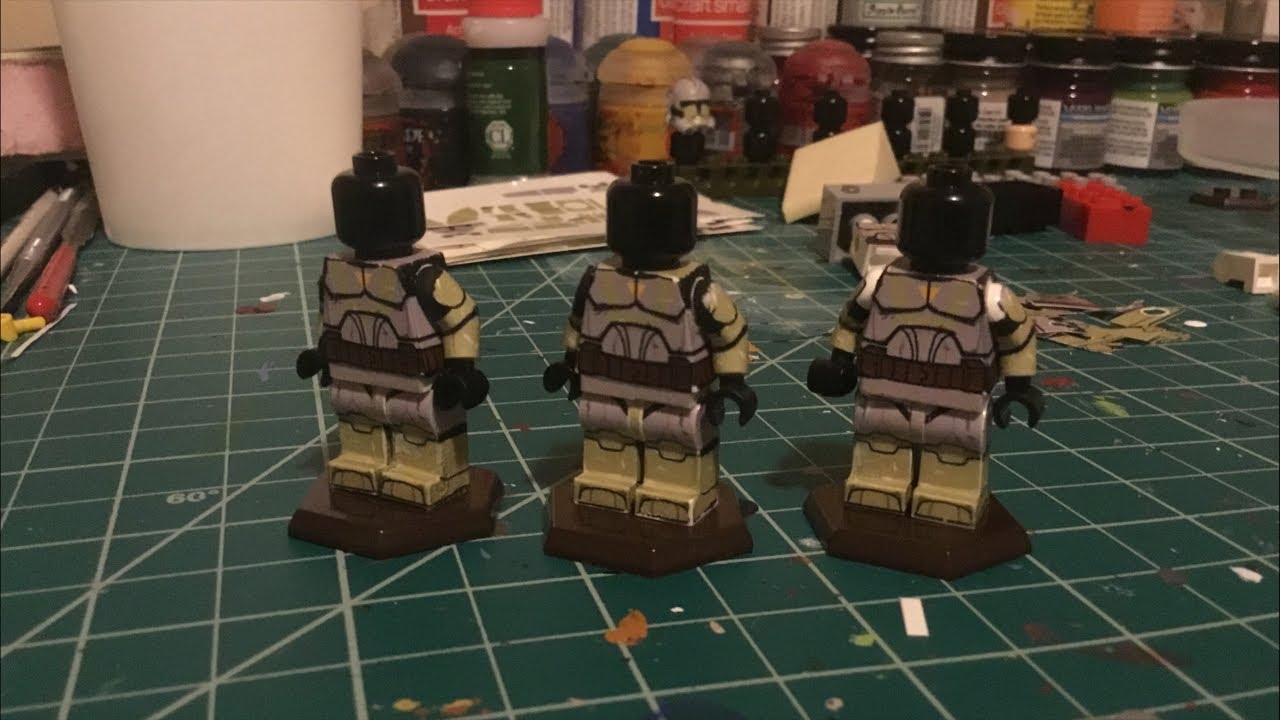 Lego Star Wars Decaling Doom Troopers and chatting! YouTube