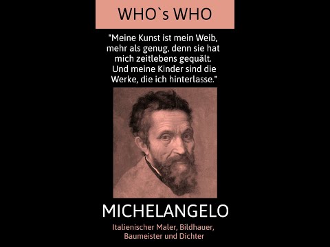 Video: Wo man Michelangelos Kunst in Italien sehen kann