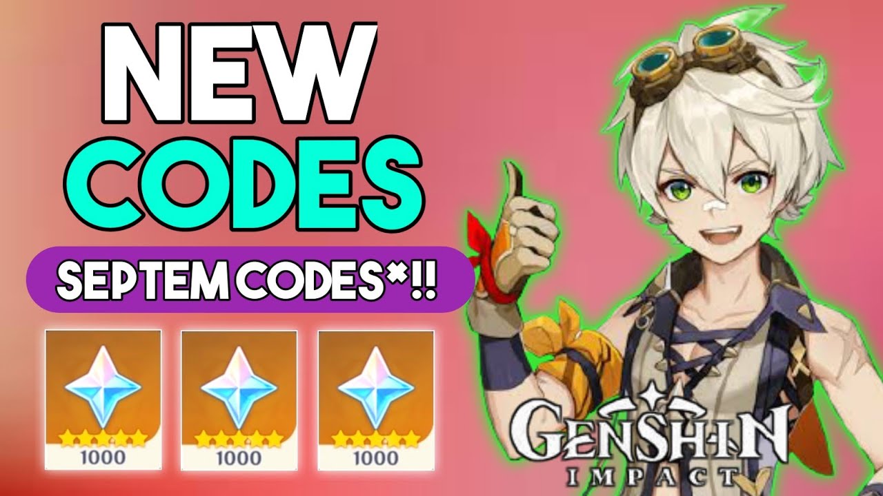 Genshin Impact Redeem Codes September 2021 : r/GenshinImpact