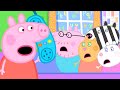 Pedro's Cough and The Library 🤧📚 Peppa Pig Full Episodes | Peppa Official Family Kids Cartoon