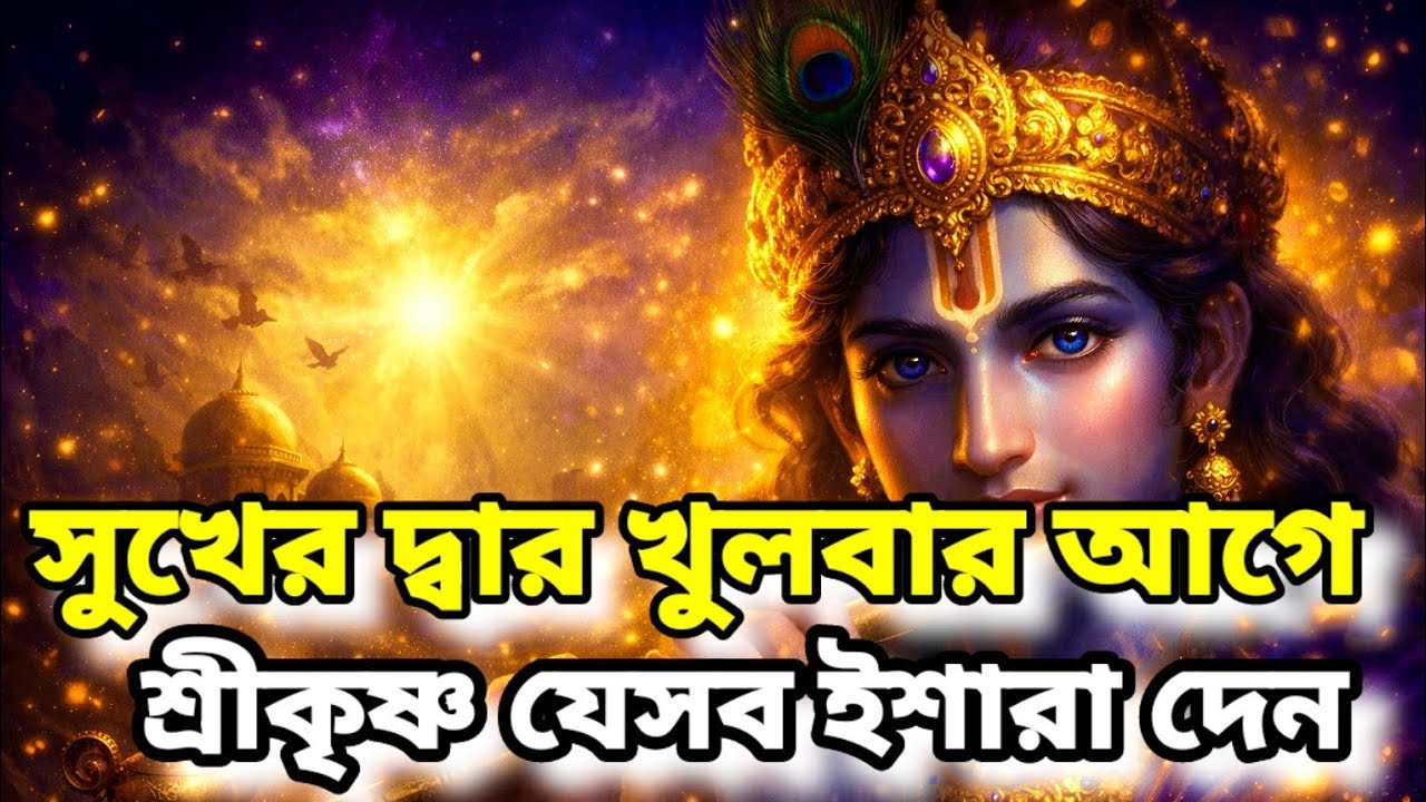 ভালো সময় শুরু হওয়ার আগে শ্রীকৃষ্ণ যে ১০টি সংকেত দেন, জানলে চমকে যাবেন