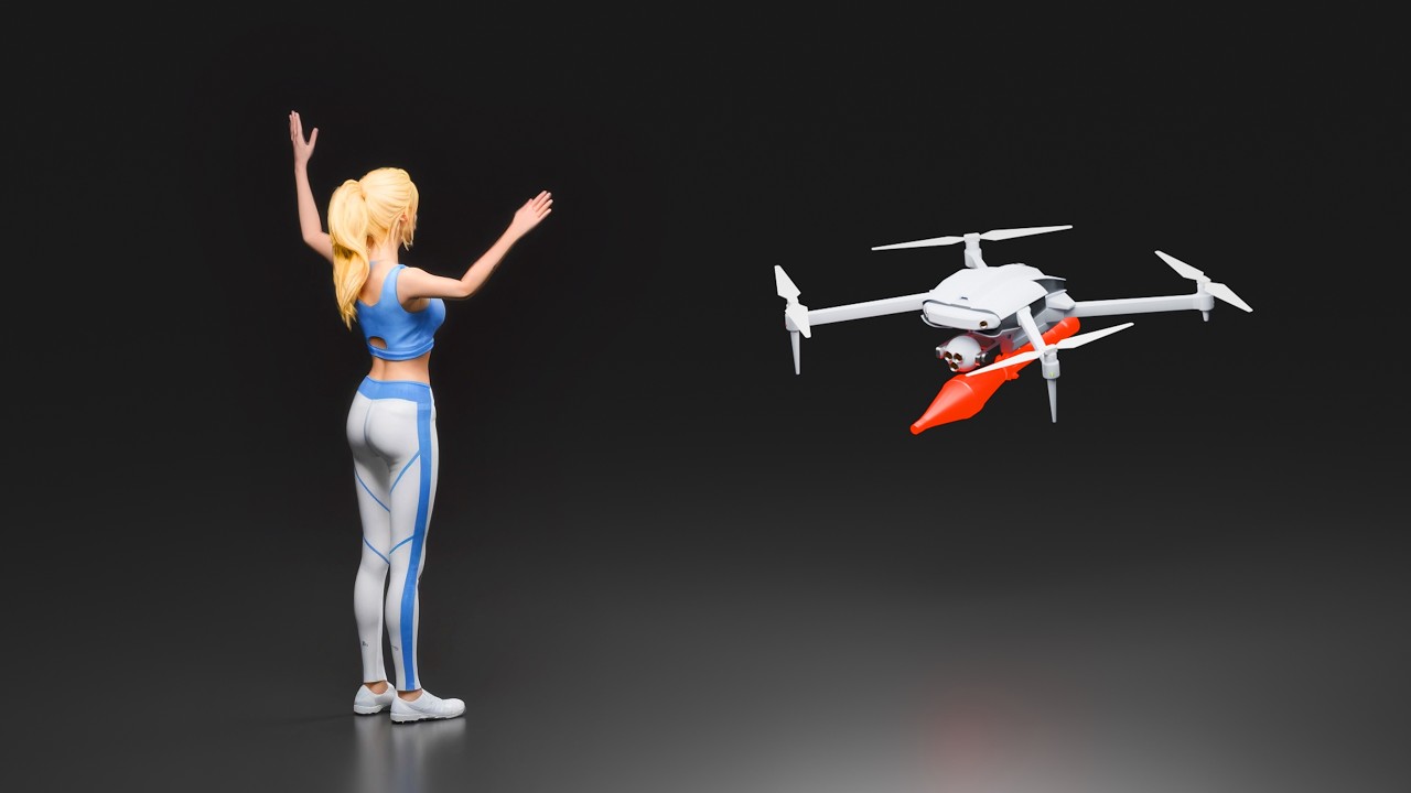 how to disable a drone if it attacks you