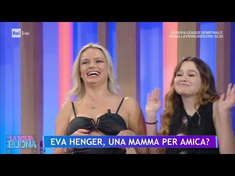 Eva Henger, la volta buona in tv con le figlie - La Volta Buona 02/05/2024