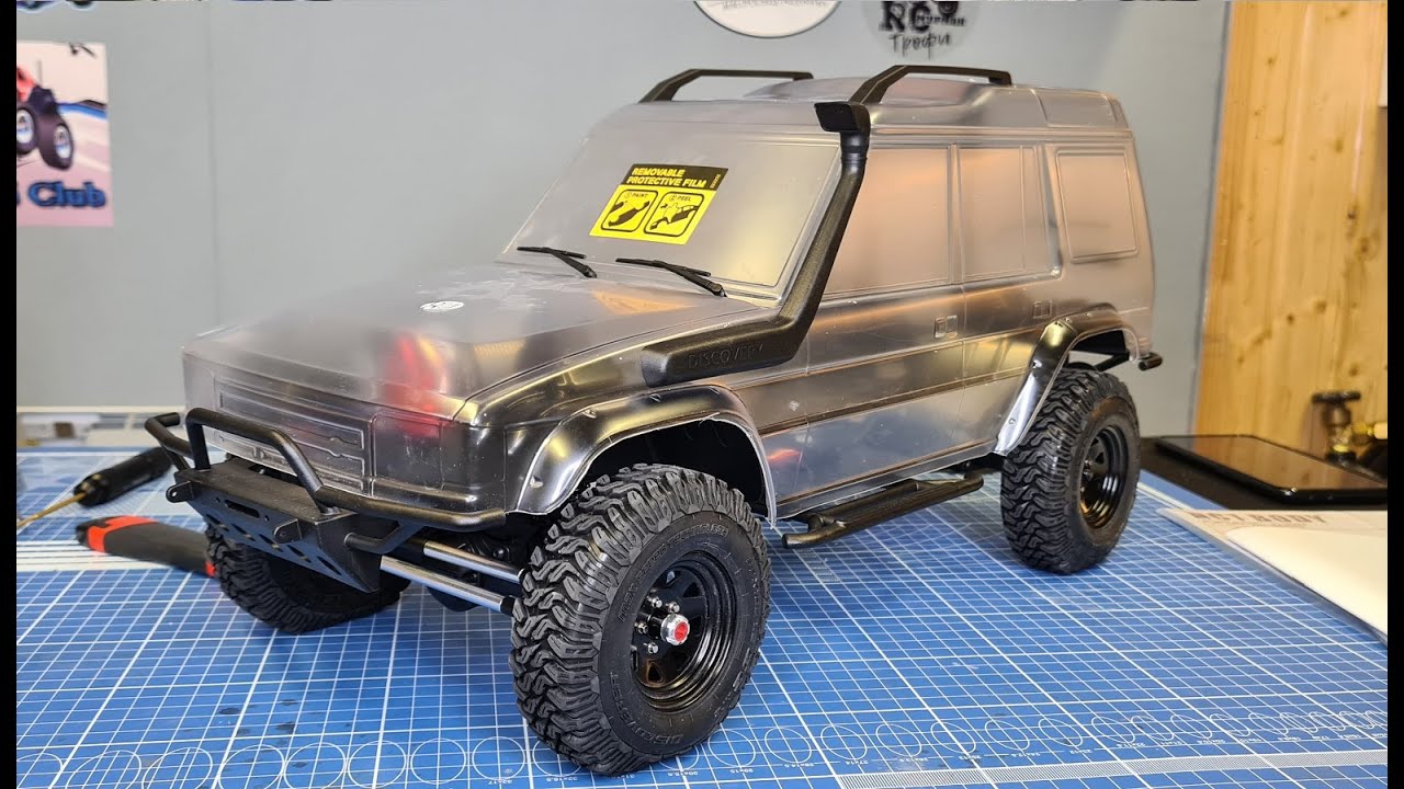 MST CFX-WS Scale Rock Crawler Kit Land Rover Discovery. Разочарование года?