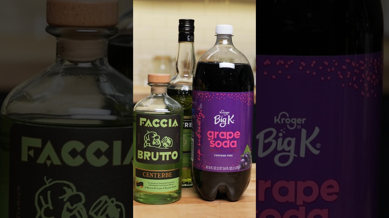 Green Chartreuse and Grape Soda???