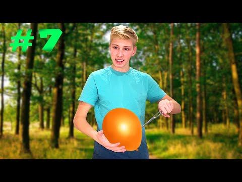 25 Способов лопнуть шарики ЧЕЛЛЕНДЖ !