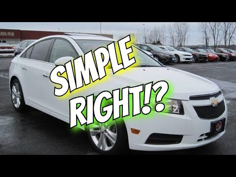 2014 Chevrolet Cruze Battery Replacement Adventures - YouTube
