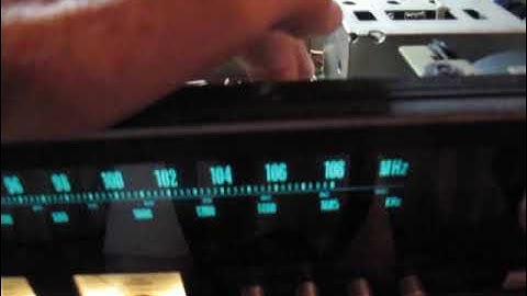 Sansui 9090 lamps in and out.