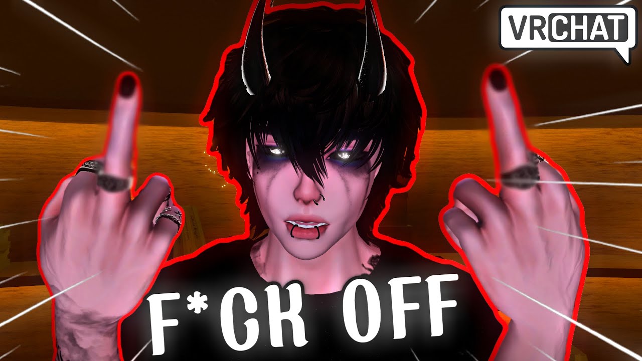 Angry VRChat Player Can't Stop Crashing Out - YouTube