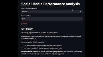 🌟 Pre-Hackathon Project: Social Media Performance Analysis.