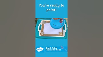 Make Your Own Paintbrush Using Natural Materials #Shorts