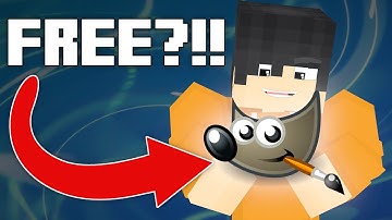 HOW TO make Minecraft Bedrock Thumbnails in GIMP for free!