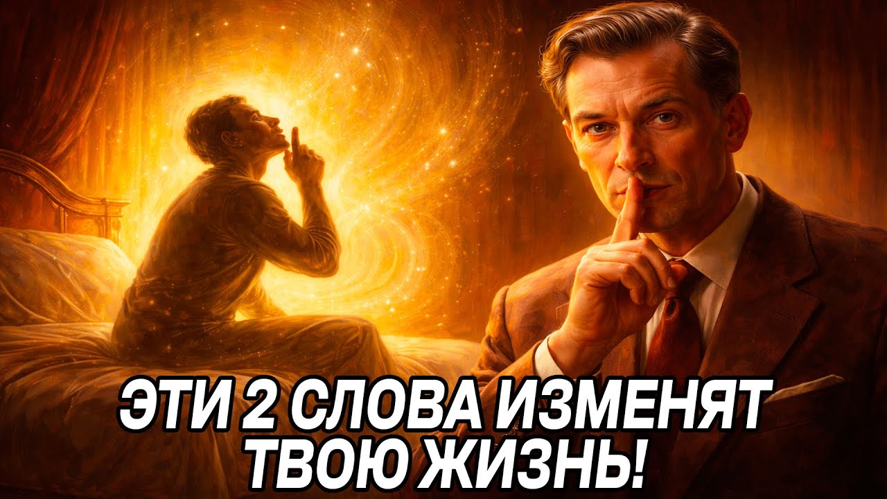 СКажи ВСЕГО 2 СЛОВА! ТОЛЬКО НИКТО НЕ ДОЛЖЕН СЛЫШАТЬ - и все сбудется, что ты ХОЧЕШЬ - Невилл Годдард