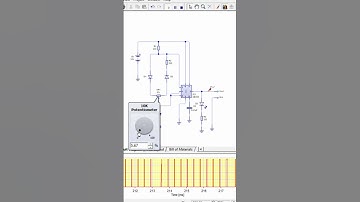 PWM Circuit with timer 555 simulation  #shorts