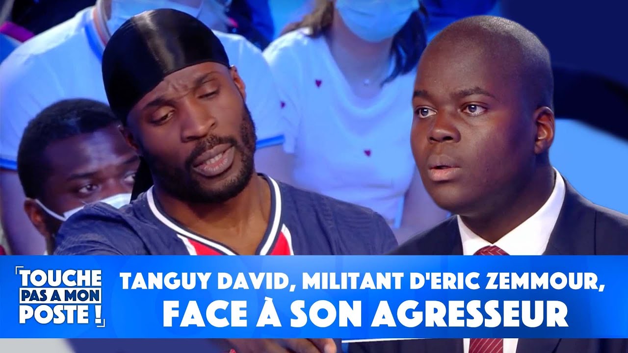 Tanguy David militant dEric Zemmour face  son agresseur