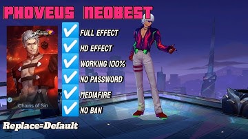 PHOVEUS NEOBEST SCRIPT SKIN CUSTOM FULL EFFECT NO PASSWORD WORKING 100% | NEW PATCH