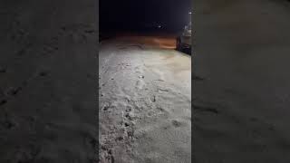 بردكثيف جنوب ⁧‫حائل‬⁩ - السعودية ??⚠️❄️❄️❄️‏تصوير ابوسعد مركز_العاصفة  ‏28-12-2023