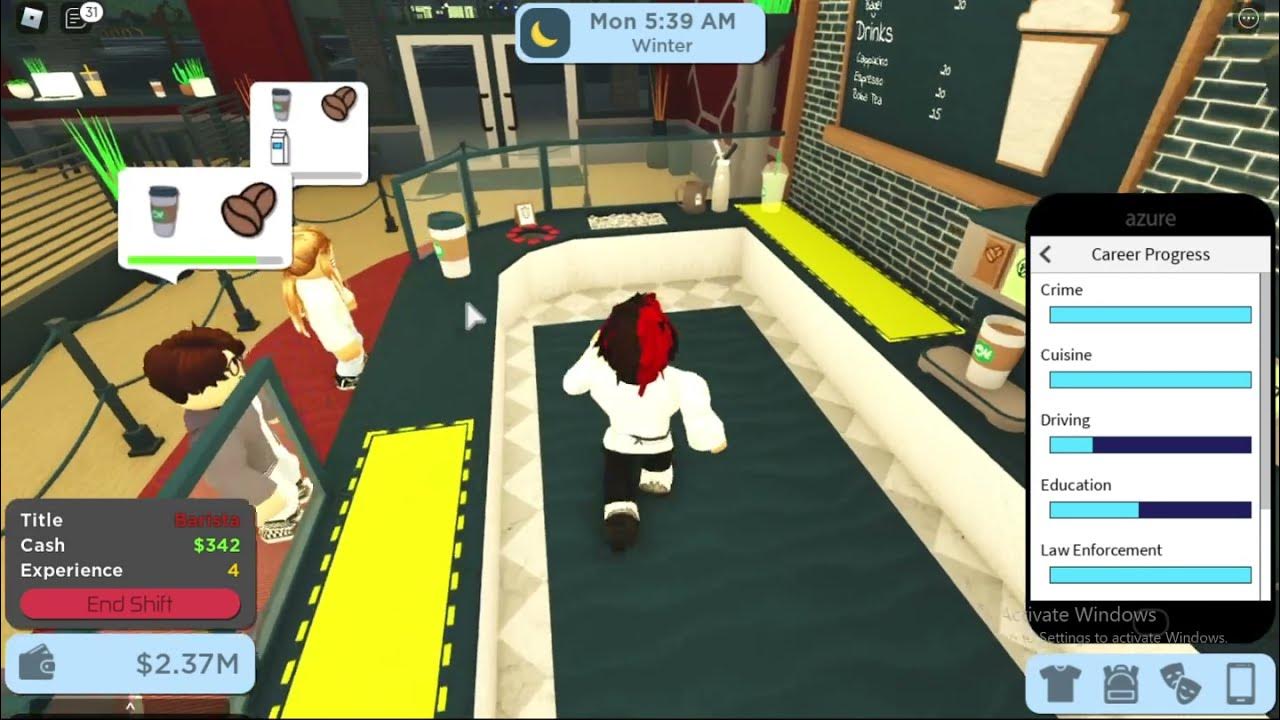 How to do the barista job( RoCitizens) YouTube