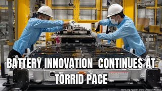 Battery innovation continues torrid pace