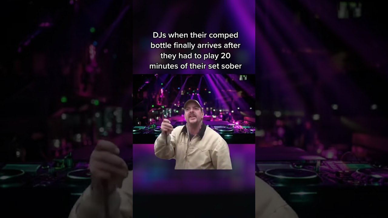 How dare they let them DJ sober