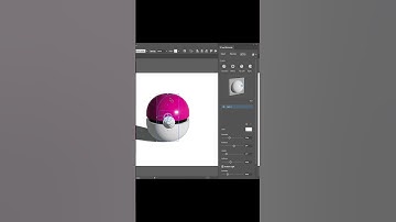 HOW TO MAKE A 3D POKÈBALL in Adobe Illustrator | S Graphic Design