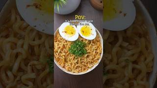 5 Minute Instant Ramen noodles😍 #shorts #ramen #noodles #chilliflakes #cooking