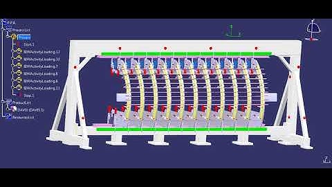 AIRCRAFT FUSELAGE JIG AND ASSEMBLY SIMULATION