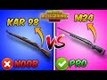 Kar98k vs M24 Ultimate Weapon Comparison (PUBG MOBILE) Guide/Tutorial (Bolt Action Sniper Rifles)