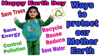 speech on save earth