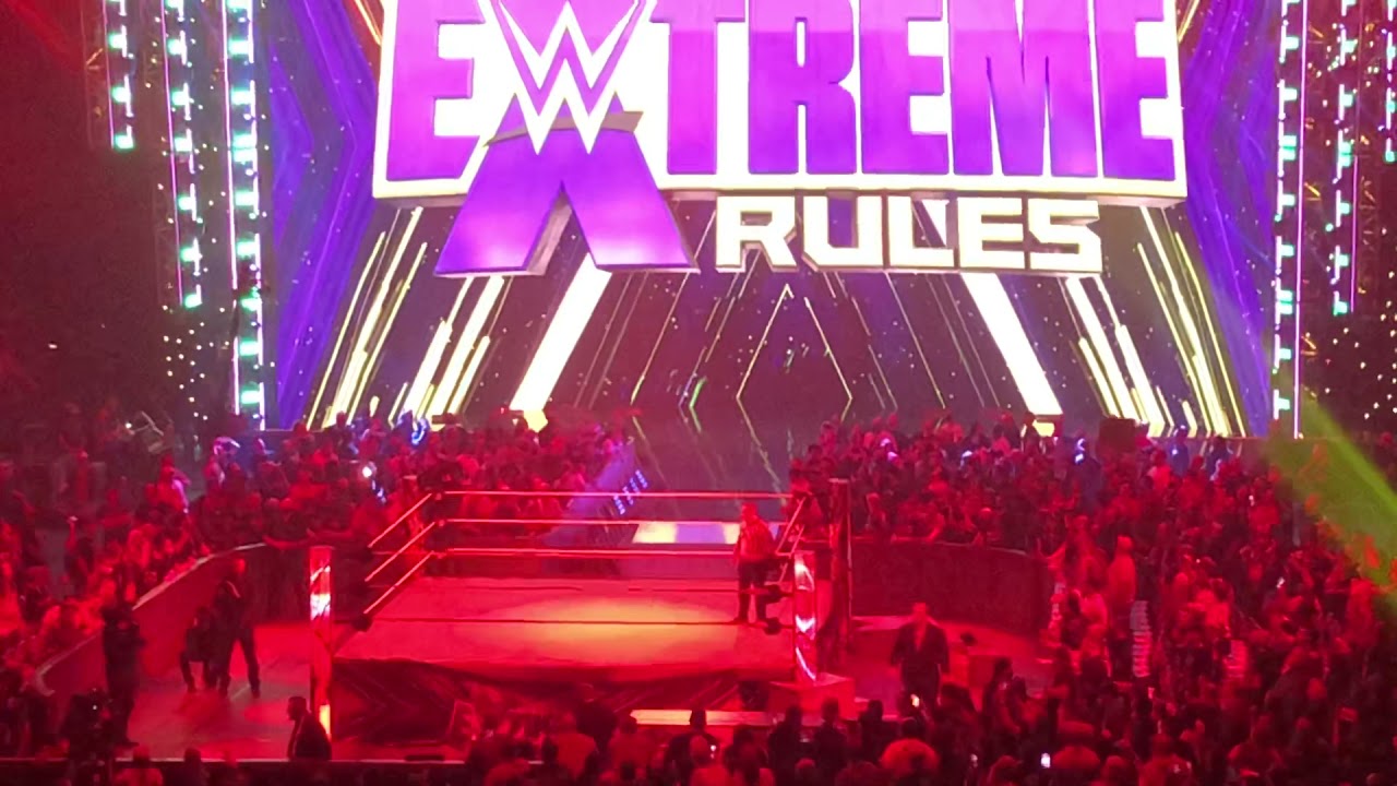 WWE Extreme Rules 2021 Rope Snap