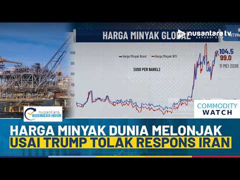 Trump Tolak Proposal Iran, Harga Minyak Dunia Langsung Meroket, Brent Tembus US$104 | NBH
