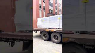 Edge banding machine, cutting machine, side hole punching machine in shipment