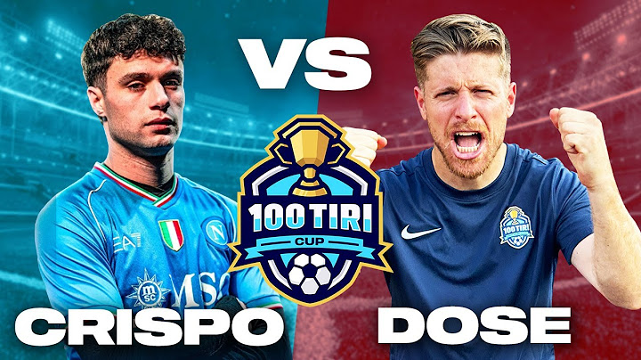 🏆⚽️ 100 TIRI CUP | QUARTI DI FINALE: SIMONE CRISPO VS RICCARDO DOSE