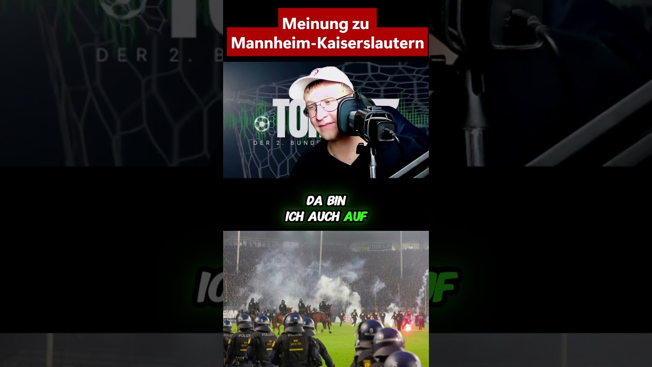 #4.DFB Pokal-Spezial: Fan-Ausschreitungen in Mannheim #SVMFCK