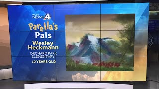 Check out today’s Parella’s Pals: "Sun setting in the mountains" (3/3)