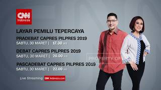 CNN Indonesia - Debat Capres Pilpres 2019
