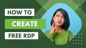 How to create free rdp  unlock powerful RDP for free today