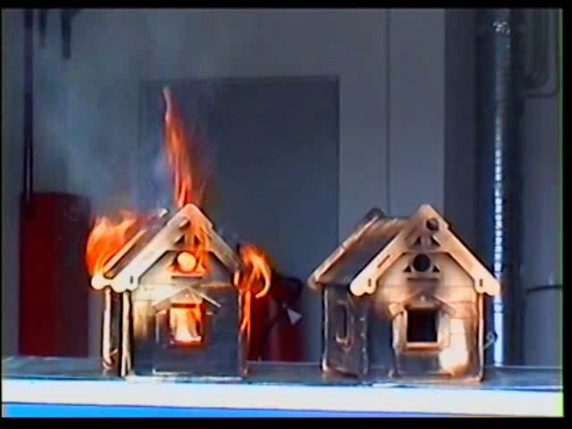 Защита древесины от огня IZO