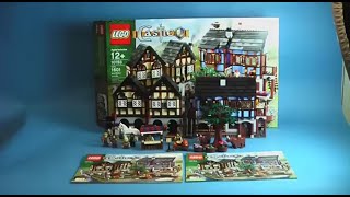 Building LEGO® Medieval Market Village – (10193) – Klokriechers' Creations