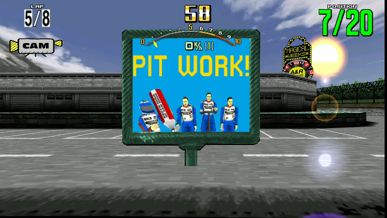 Daytona USA (Taytona Arcade Racing)