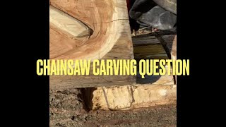 ??? Making the Letters PoP in Chainsaw Carvings the Question Cedar versus Black Walnut #chainsaw