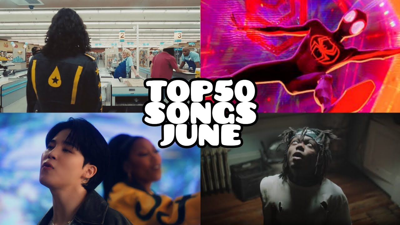 My Top 50 Most Listen Songs From June 2023 - YouTube
