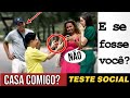 CASAMENTO RECUSADO | EXPERIMENTO TESTE SOCIAL #experimentosocial #testesocial