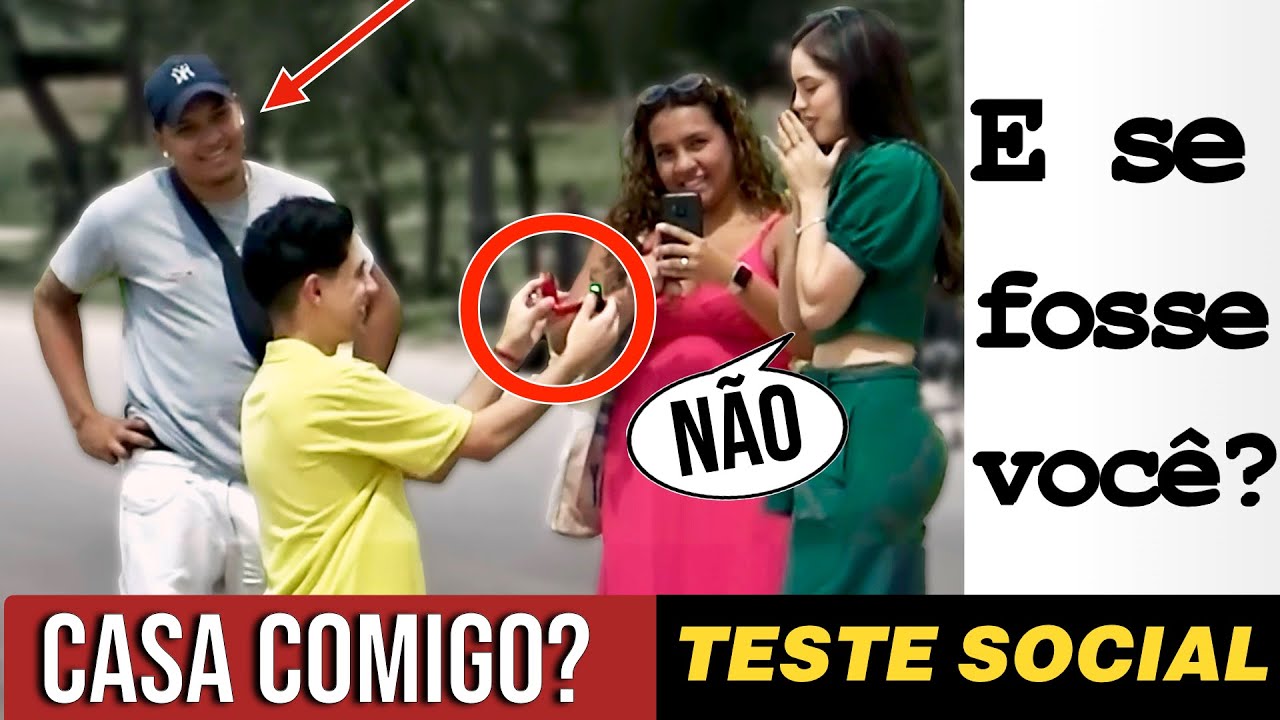 CASAMENTO RECUSADO | EXPERIMENTO TESTE SOCIAL #experimentosocial #testesocial